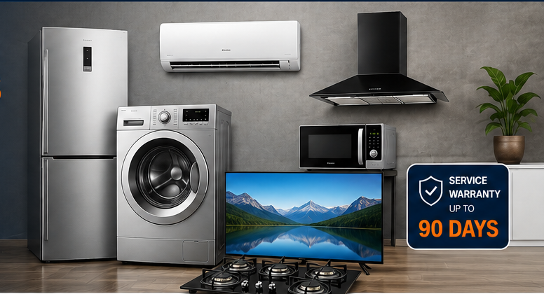 Home appliances for repair and service